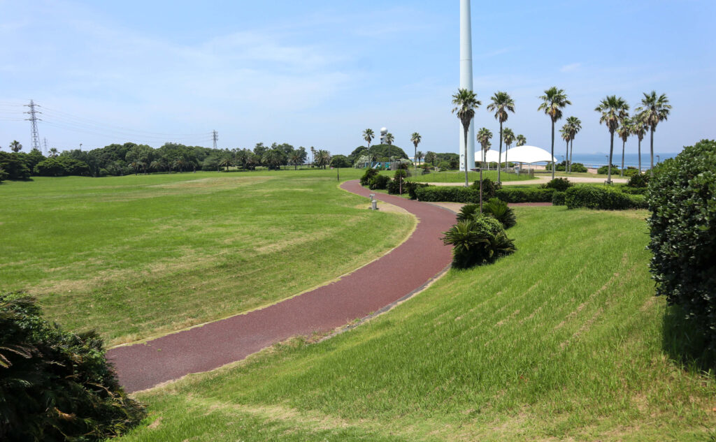 袖ヶ浦海浜公園 遊歩道 千葉県
