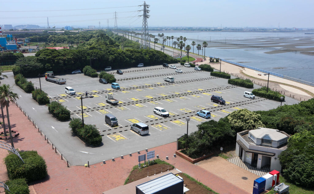 袖ヶ浦海浜公園 駐車場 第一