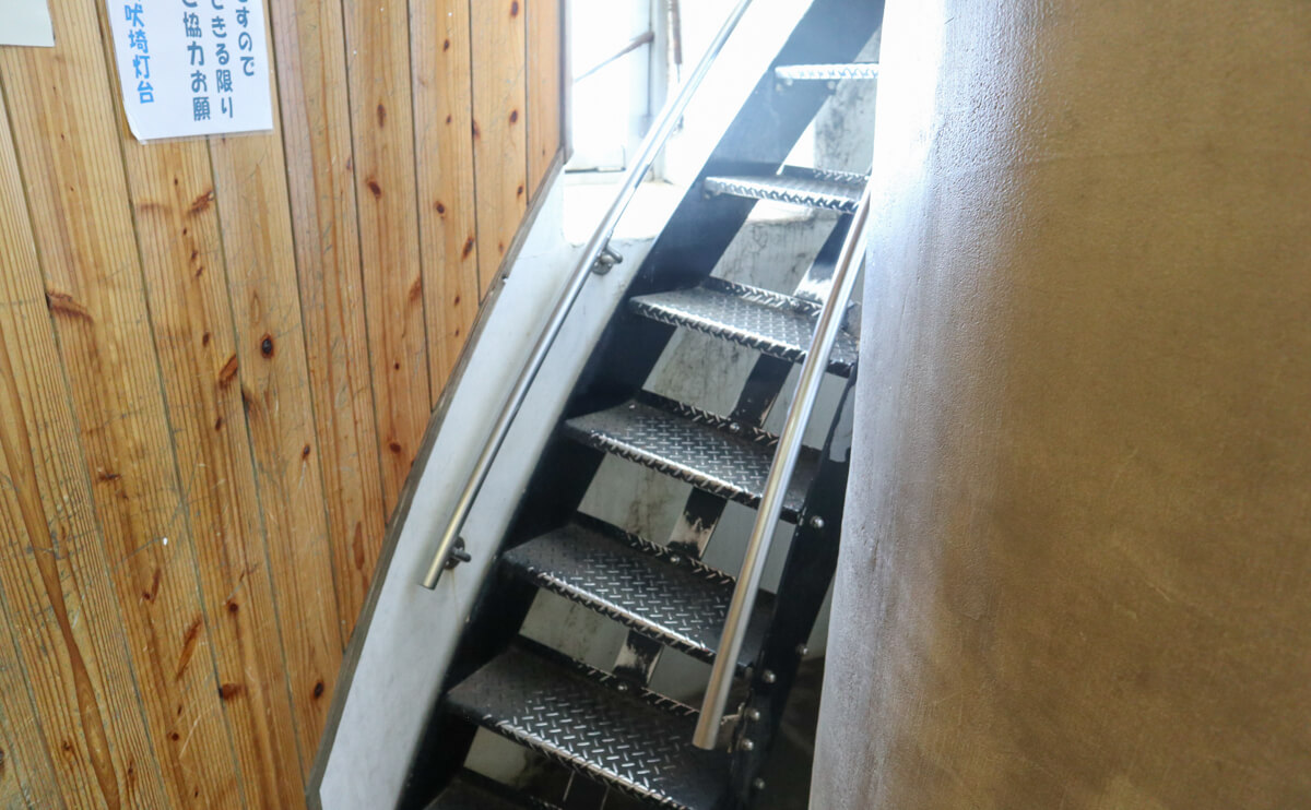 犬吠埼灯台 階段