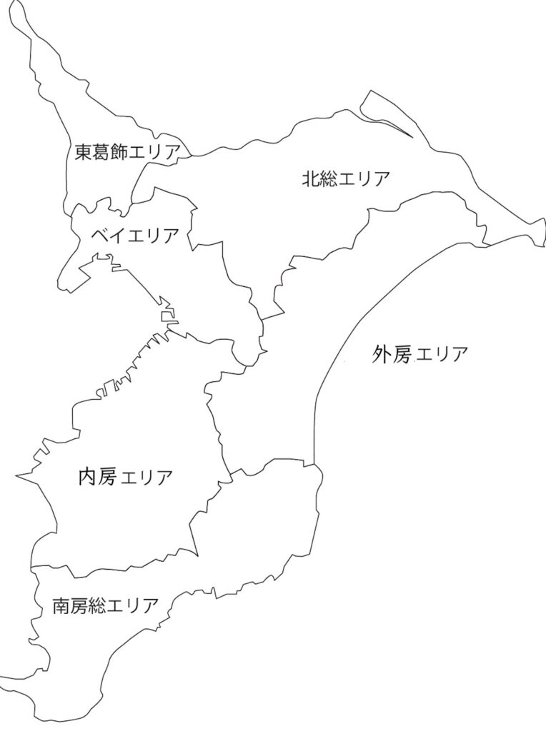 千葉県 エリア マップ