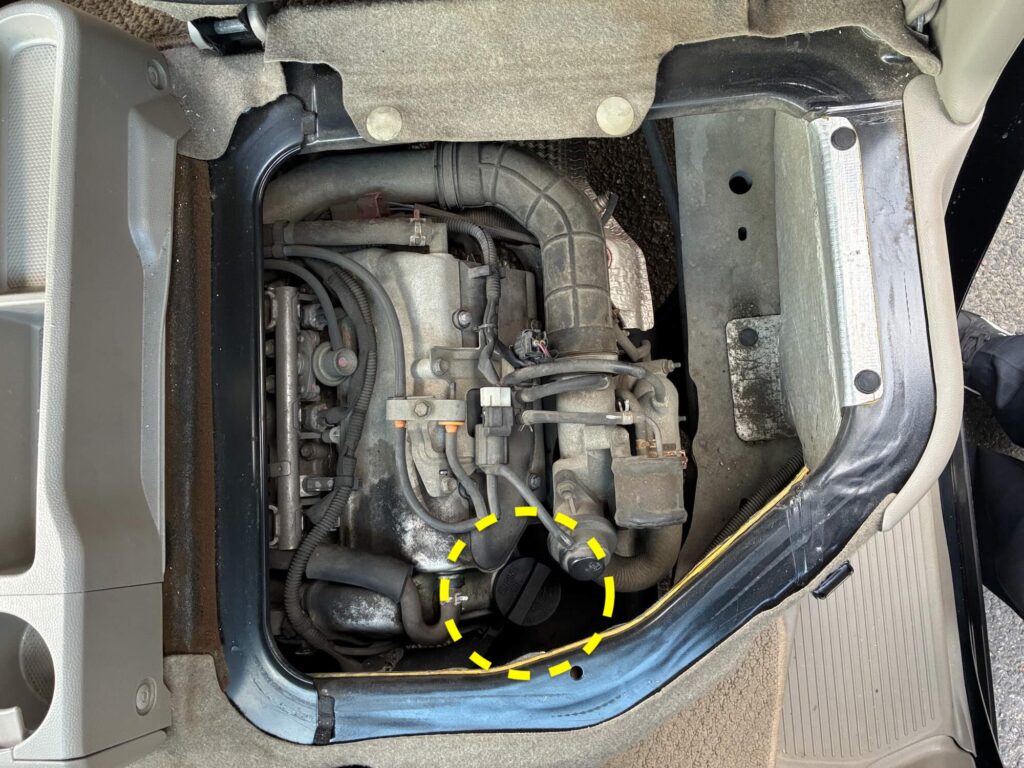 エブリィのオイルキャップ