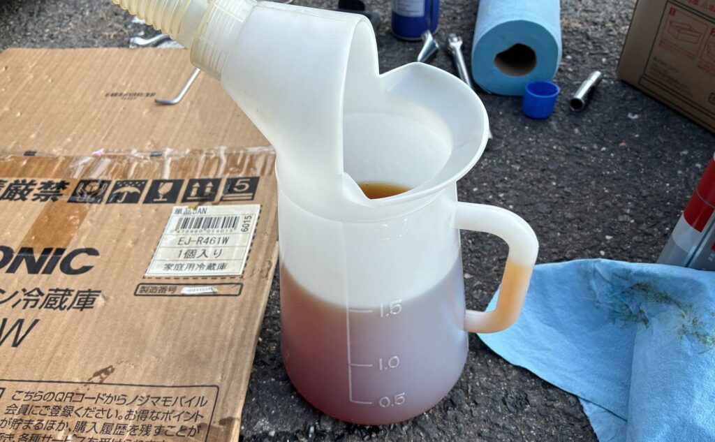 エブリィ エンジンオイル オイルジョッキ