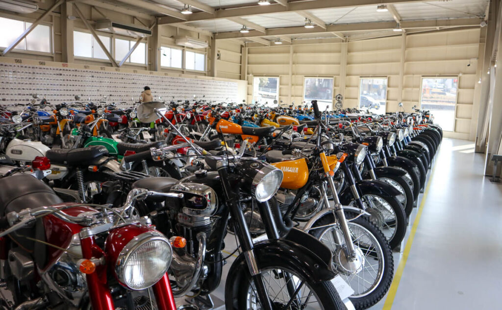 旧車ミュージアム 展示場 敷地内