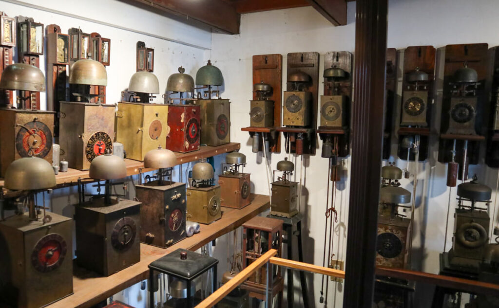 福山自動車時計博物館 時計 枕時計