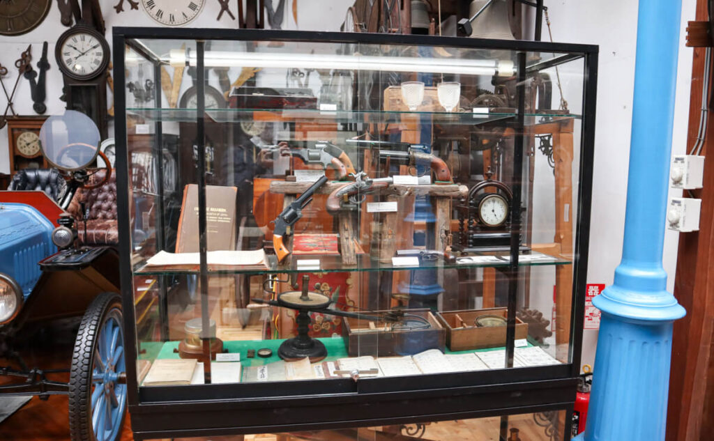 福山自動車時計博物館 火縄銃 モデルガン