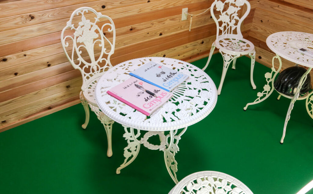 水車小屋グループwheel 休憩スペース 落書き帳