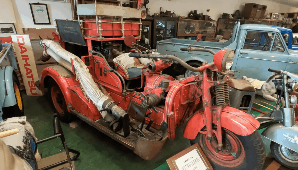 日本消防製造（株） 3輪消防ポンプ車